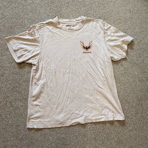 Men's White Abercrombie T-Shirt